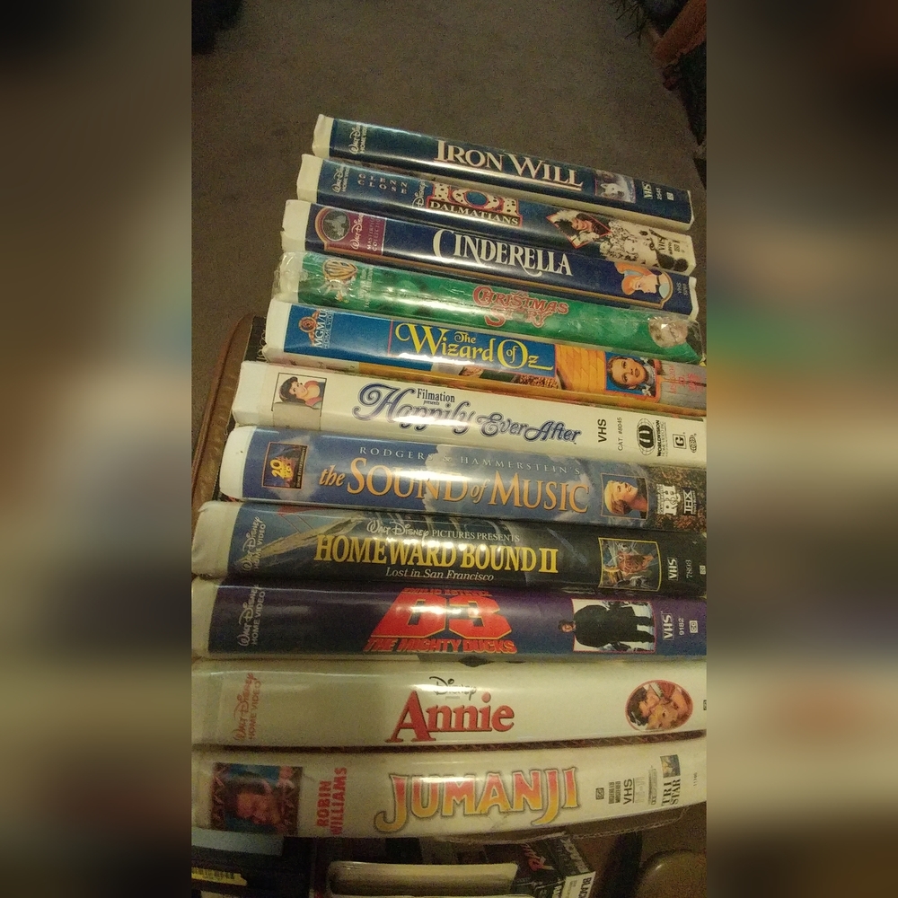 Children's VHS Movies